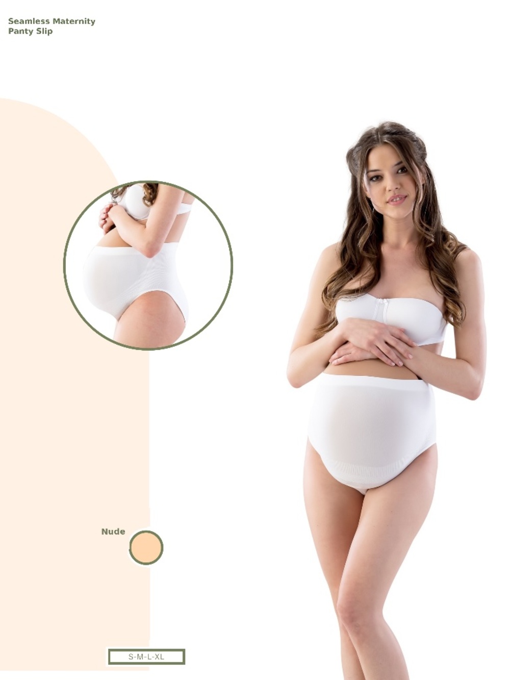 Maternity Panty Slip / Culotte de maternité sans couture - EU